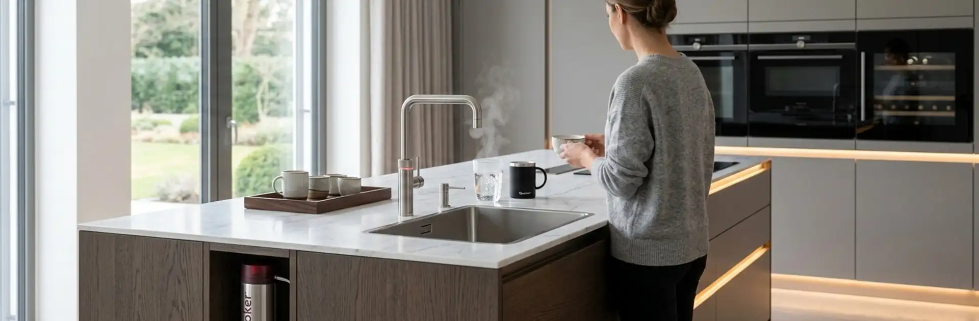 Flexibler geht es nicht <br> Der Wasserhahn der alles kann Flexibler geht es nicht Der Wasserhahn der alles kann